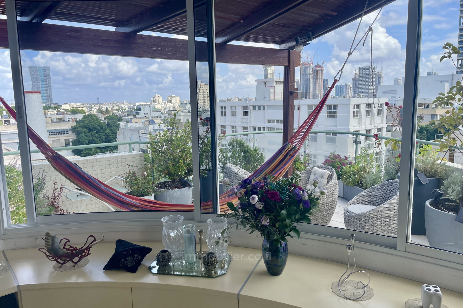 Apartamento 4 cômodos Tel Aviv Lev Tel-Aviv 828-IBL-116