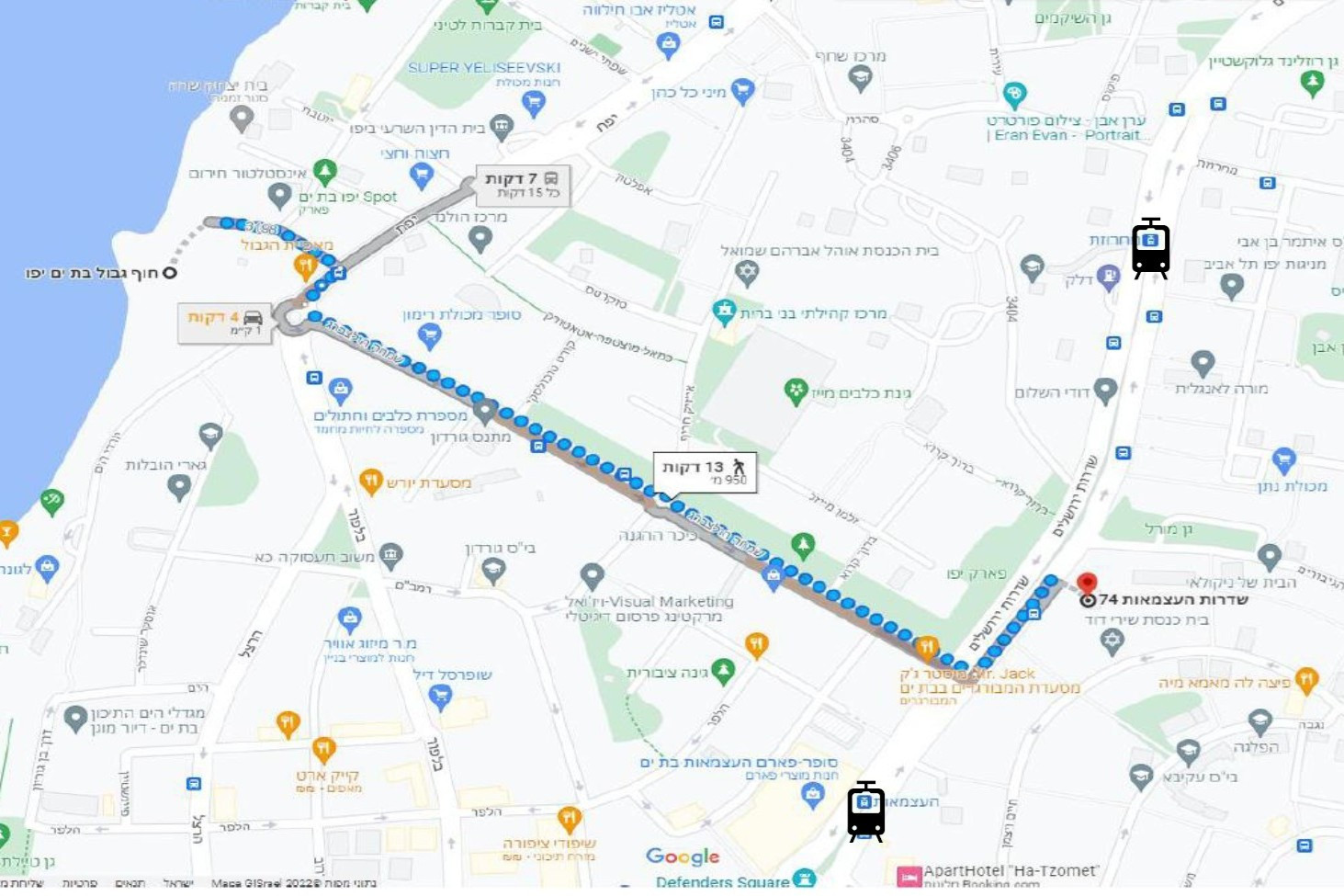 Cobertura 5 cômodos Bat yam Bat yam 828-IBL-126