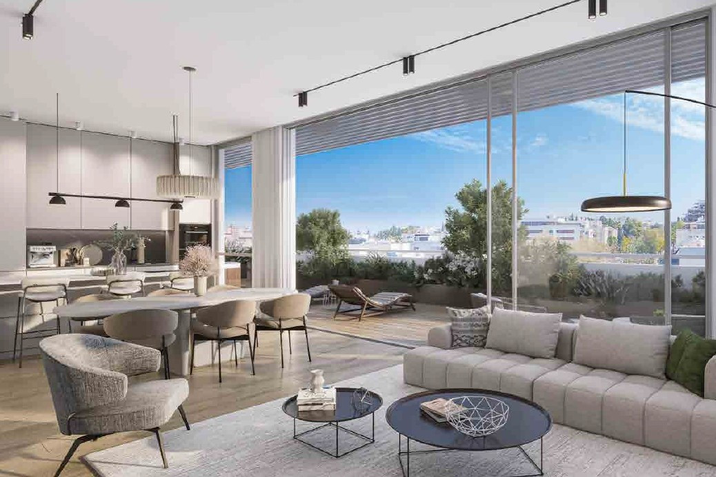 Cobertura 3 cômodos Tel Aviv Neve Tsedek 828-IBL-130