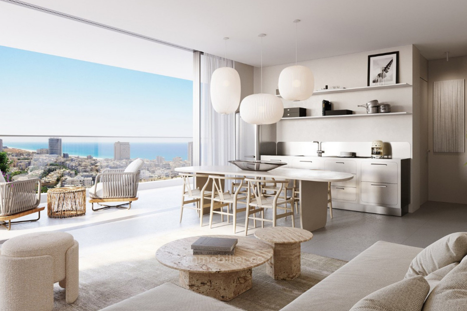 Cobertura 3 cômodos Tel Aviv Neve Tsedek 828-IBL-130