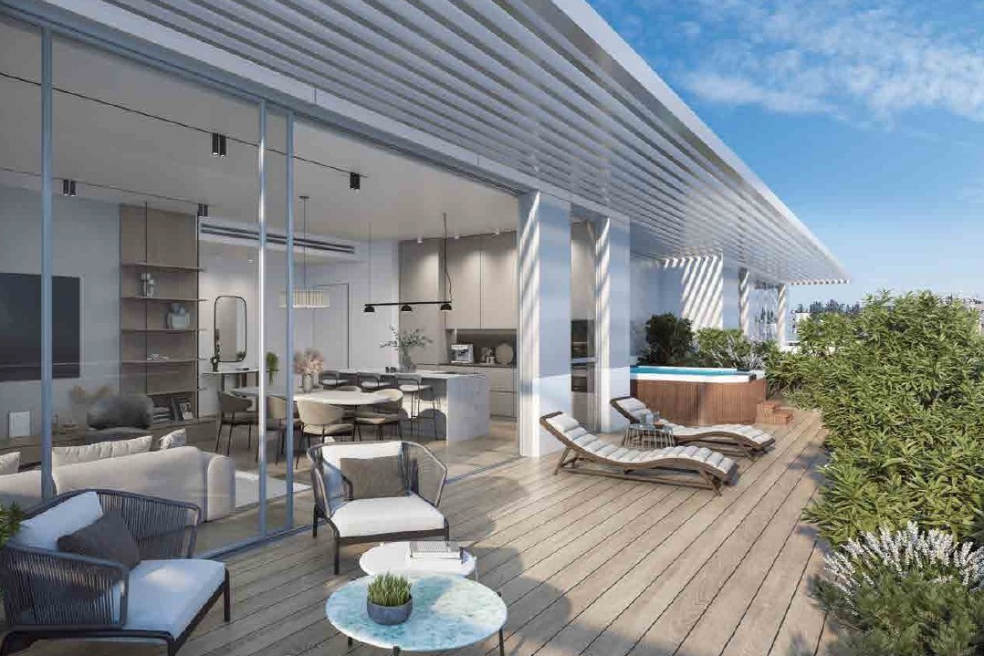 Cobertura 2 cômodos Tel Aviv Neve Tsedek 828-IBL-131