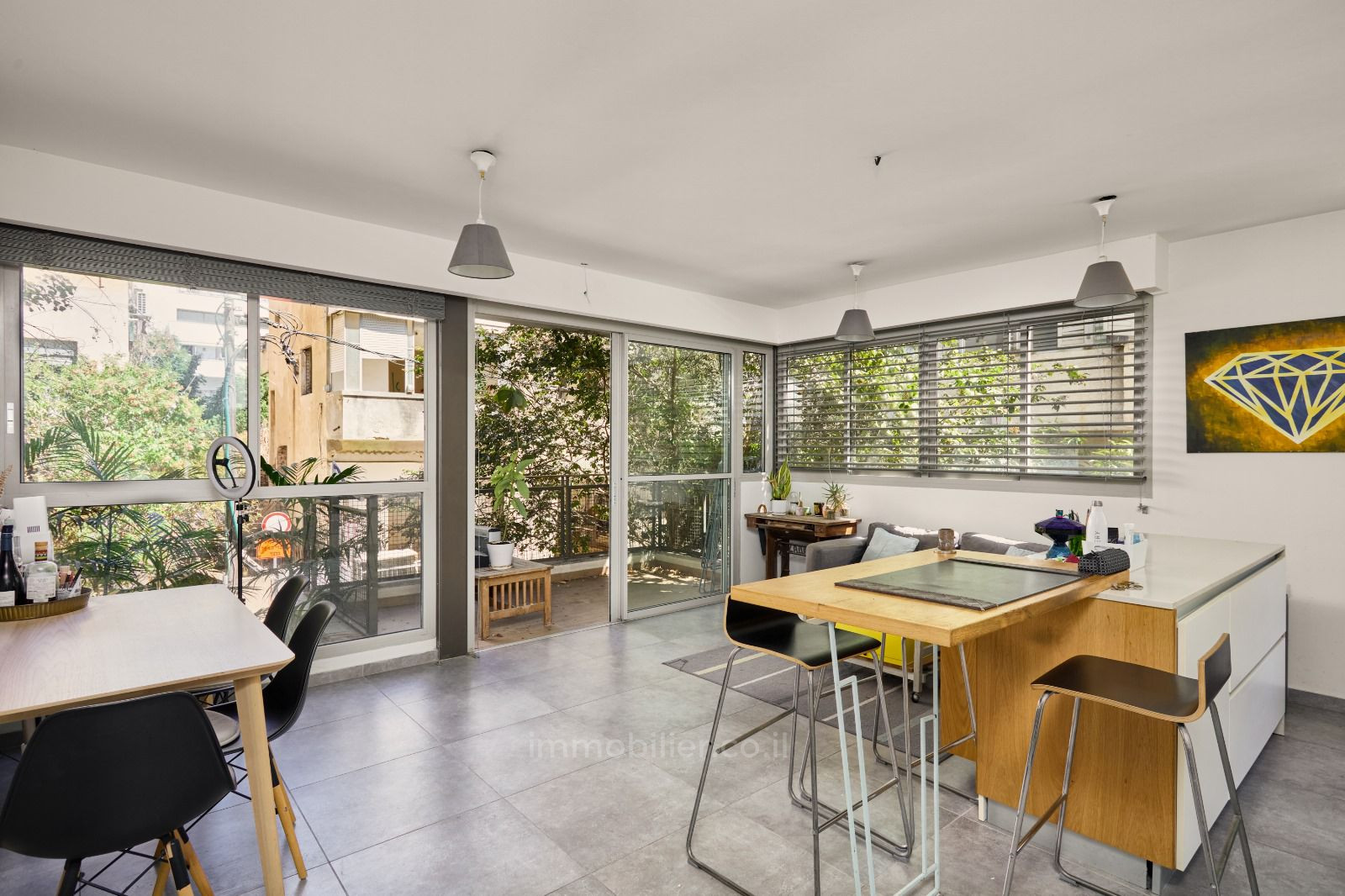 Apartamento 3 cômodos Tel Aviv Lev Tel-Aviv 828-IBL-162