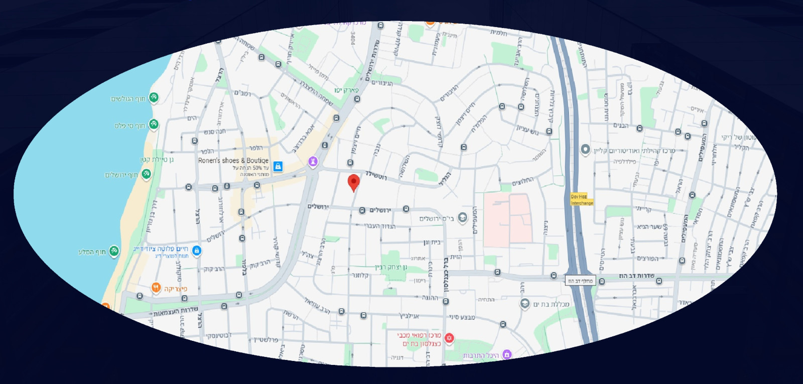 Apartamento 4 cômodos Bat yam Bat yam 828-IBL-62