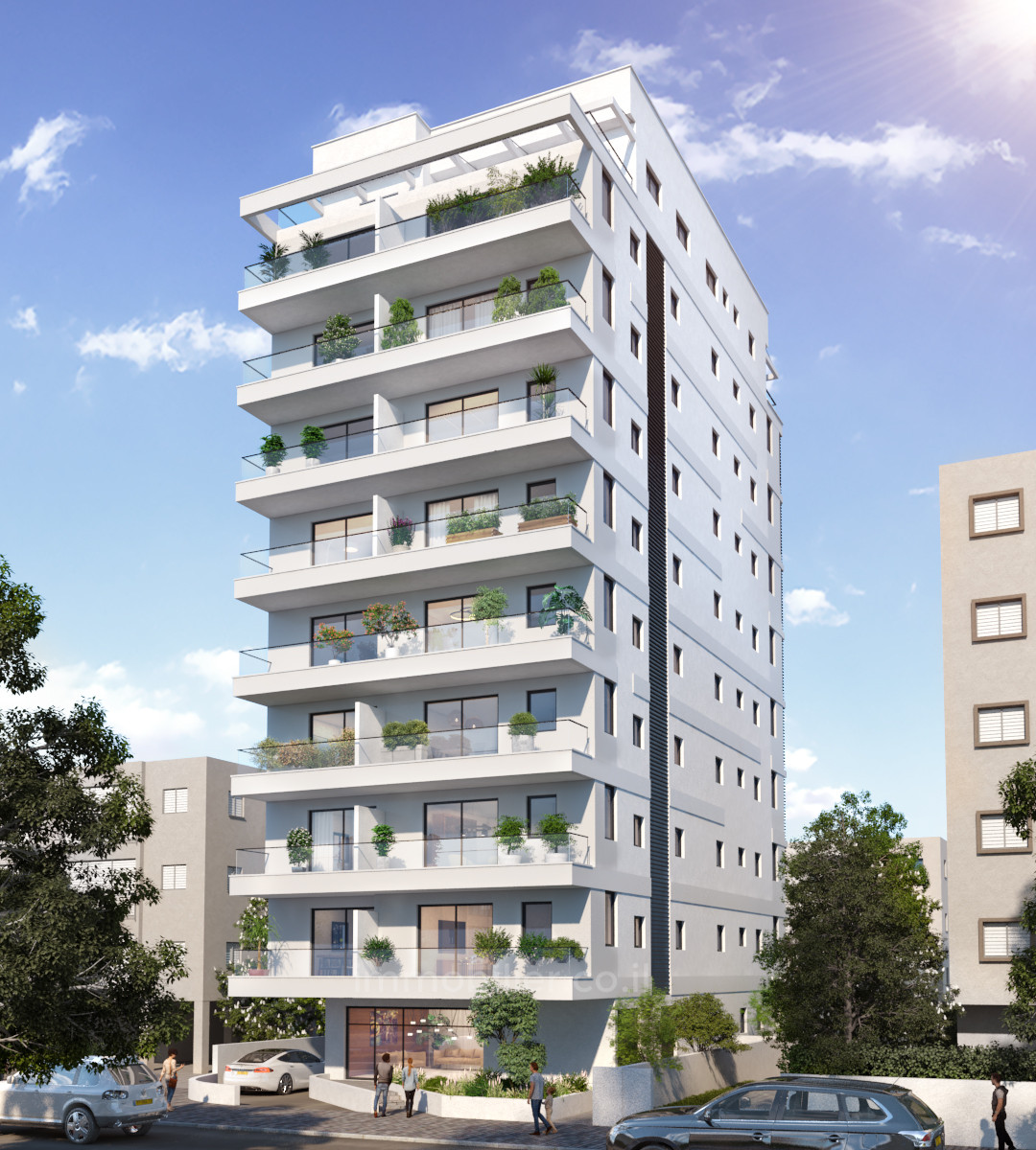 Apartamento 4 cômodos Bat yam Bat yam 828-IBL-73