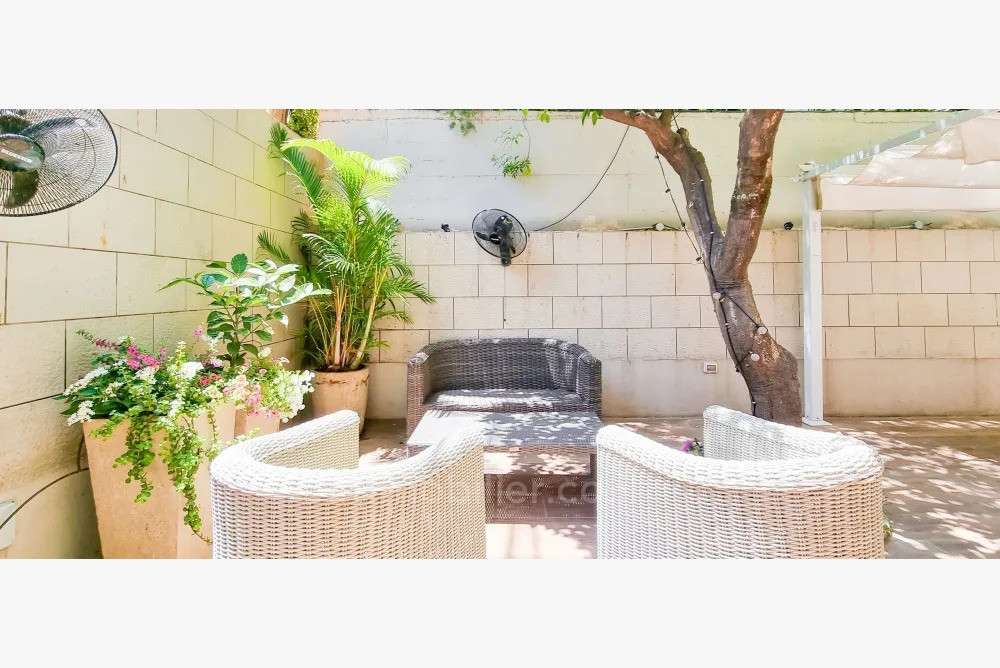 Apartamento garden 3 cômodos Tel Aviv Kerem Hatemanim 828-IBL-7