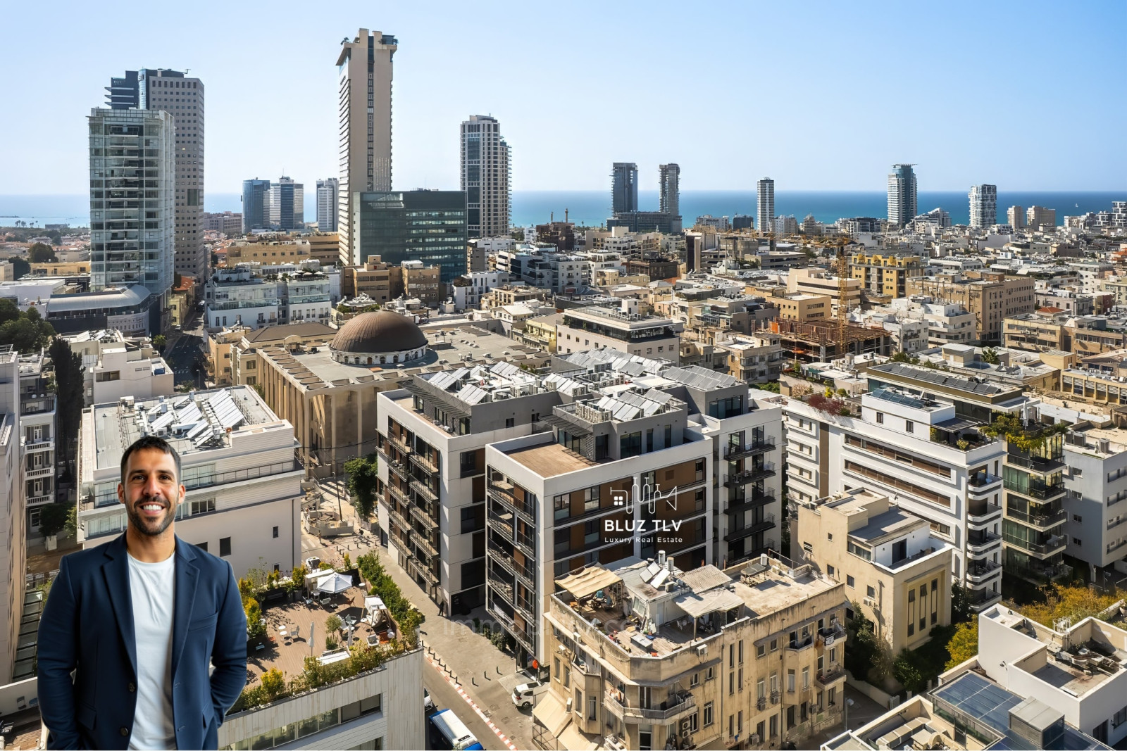 Apartamento 2 cômodos Tel Aviv Centro da cidade 833-IBL-15