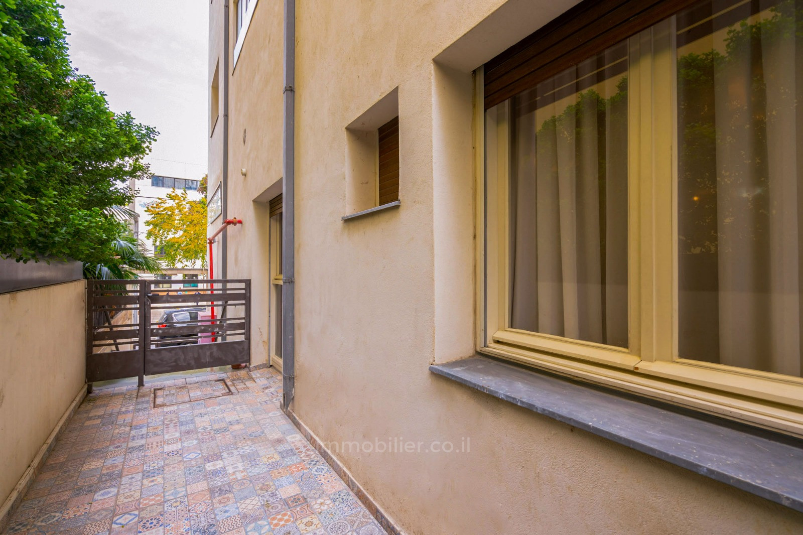 Apartamento garden 2 cômodos Tel Aviv Shenkin 854-IBL-10